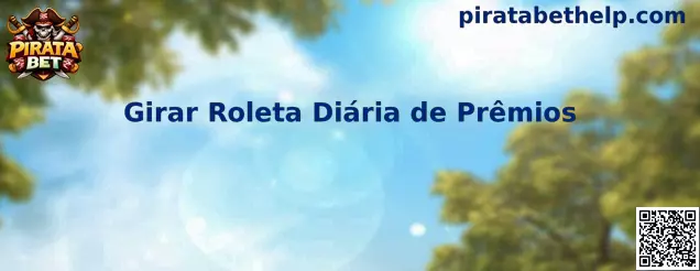 Girar Roleta Diária de Prêmios en Pirata Bet