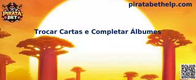 Trocar cartas y completar álbumes