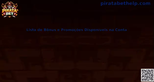 Lista de bonos y promociones disponibles en la cuenta Pirata Bet